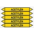 Značení potrubí, acetylén